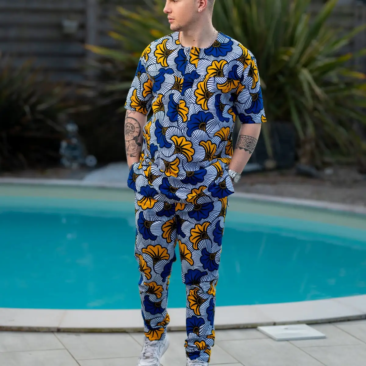 Ensembe homme chemise et pantalon