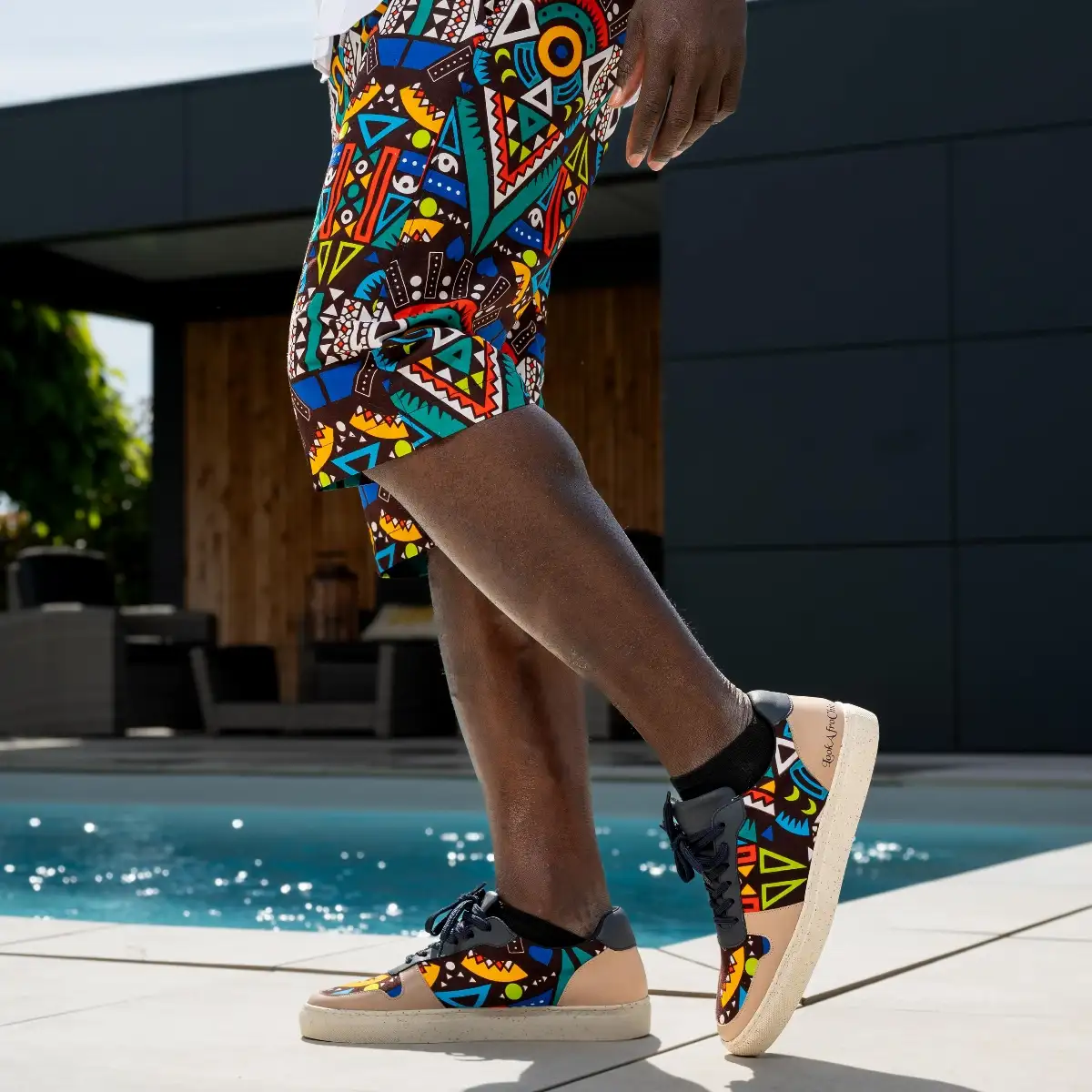 Chaussures en wax