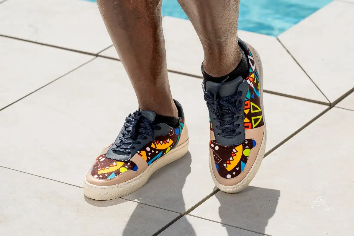 Chaussures en wax