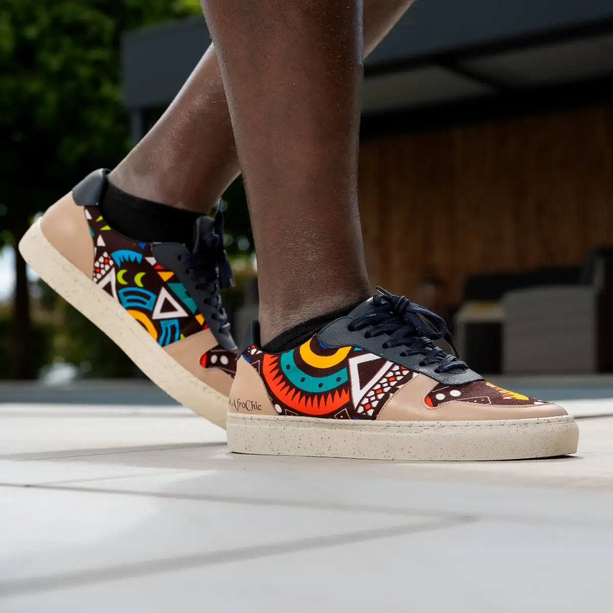 Chaussures en wax