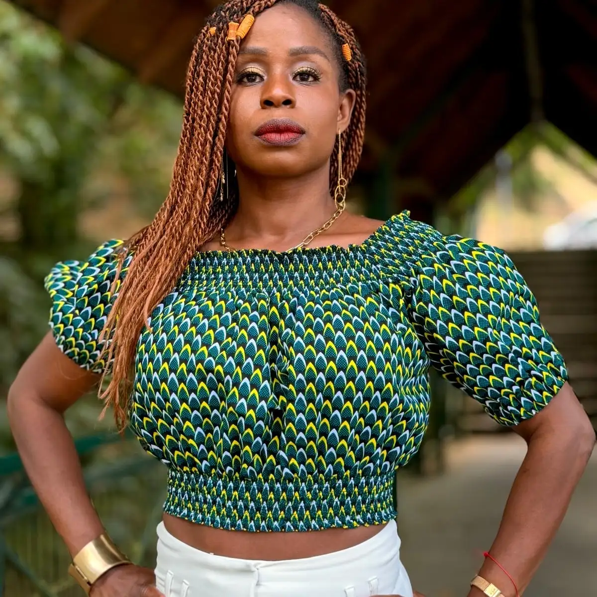 Crop top en wax