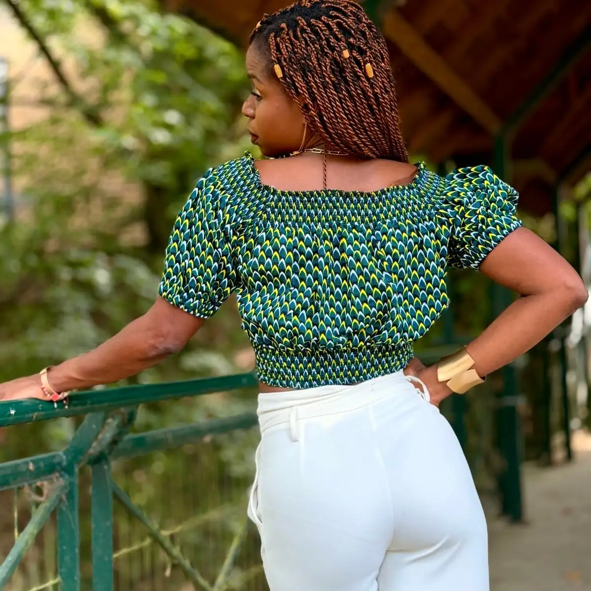 Crop top en wax
